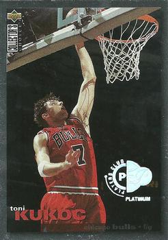 1995-96 Collector's Choice - Platinum Player's Club #279 Toni Kukoc Front