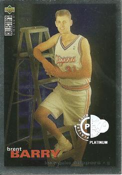1995-96 Collector's Choice - Platinum Player's Club #299 Brent Barry Front
