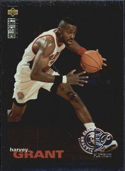 1995-96 Collector's Choice - Platinum Player's Club #12 Harvey Grant Front