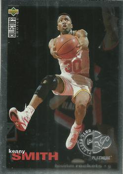 1995-96 Collector's Choice - Platinum Player's Club #37 Kenny Smith Front
