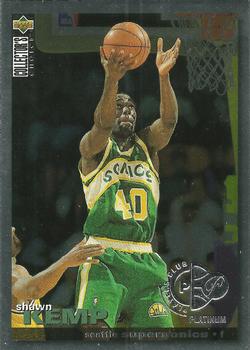 1995-96 Collector's Choice - Platinum Player's Club #40 Shawn Kemp Front