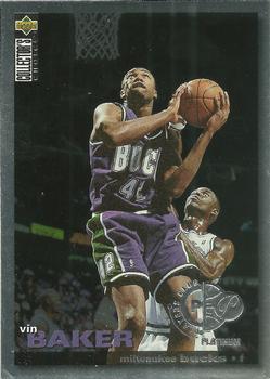 1995-96 Collector's Choice - Platinum Player's Club #42 Vin Baker Front