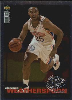 1995-96 Collector's Choice - Platinum Player's Club #82 Clarence Weatherspoon Front