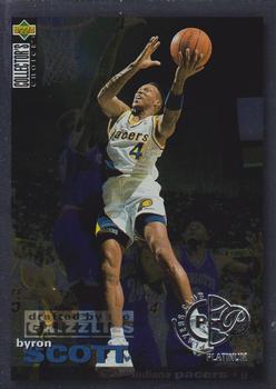 1995-96 Collector's Choice - Platinum Player's Club #87 Byron Scott Front