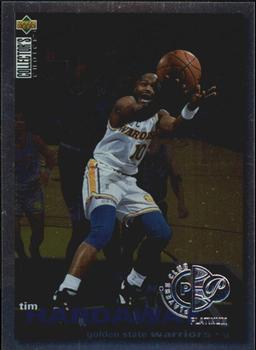 1995-96 Collector's Choice - Platinum Player's Club #97 Tim Hardaway Front