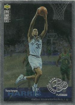 1995-96 Collector's Choice - Platinum Player's Club #112 Lucious Harris Front