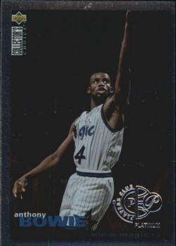 1995-96 Collector's Choice - Platinum Player's Club #114 Anthony Bowie Front