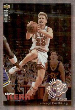 1995-96 Collector's Choice - Platinum Player's Club #135 Steve Kerr Front