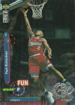 1995-96 Collector's Choice - Platinum Player's Club #177 Pooh Richardson Front