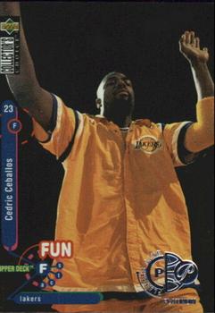 1995-96 Collector's Choice - Platinum Player's Club #178 Cedric Ceballos Front