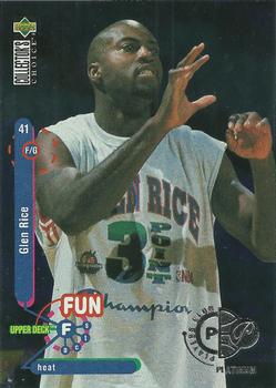 1995-96 Collector's Choice - Platinum Player's Club #179 Glen Rice Front