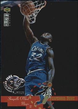 1995-96 Collector's Choice - Platinum Player's Club #202 Shaquille O'Neal Front