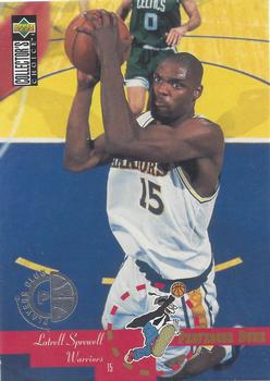 1995-96 Collector's Choice - Platinum Player's Club #206 Latrell Sprewell Front