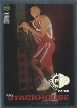 1995-96 Collector's Choice - Platinum Player's Club #220 Jerry Stackhouse Front