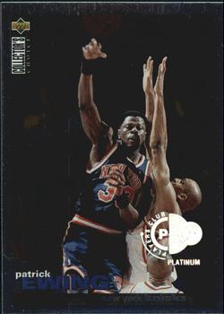 1995-96 Collector's Choice - Platinum Player's Club #244 Patrick Ewing Front