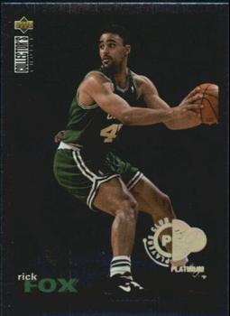 1995-96 Collector's Choice - Platinum Player's Club #253 Rick Fox Front