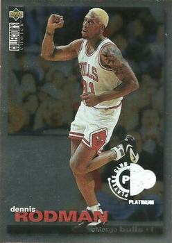 1995-96 Collector's Choice - Platinum Player's Club #271 Dennis Rodman Front