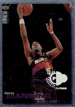 1995-96 Collector's Choice - Platinum Player's Club #298 Danny Manning Front
