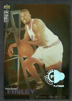 1995-96 Collector's Choice - Platinum Player's Club #304 Michael Finley Front