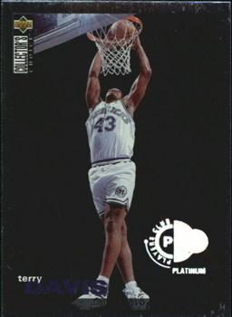 1995-96 Collector's Choice - Platinum Player's Club #313 Terry Davis Front