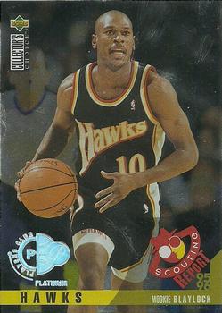 1995-96 Collector's Choice - Platinum Player's Club #321 Mookie Blaylock Front
