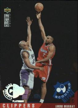1995-96 Collector's Choice - Platinum Player's Club #332 Lamond Murray Front