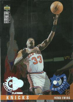 1995-96 Collector's Choice - Platinum Player's Club #338 Patrick Ewing Front