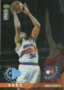 1995-96 Collector's Choice - Platinum Player's Club #341 Charles Barkley Front