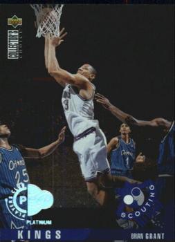 1995-96 Collector's Choice - Platinum Player's Club #343 Brian Grant Front