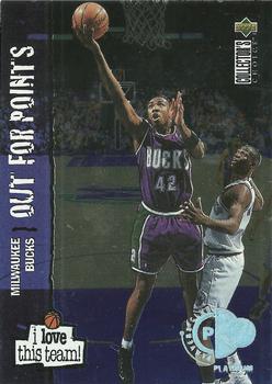 1995-96 Collector's Choice - Platinum Player's Club #380 Vin Baker Front