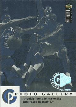 1995-96 Collector's Choice - Platinum Player's Club #396 Mookie Blaylock Front