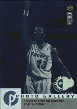 1995-96 Collector's Choice - Platinum Player's Club #401 Mark Jackson Front