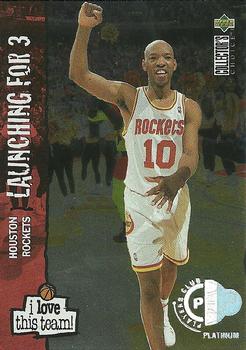 1995-96 Collector's Choice - Platinum Player's Club #375 Sam Cassell Front