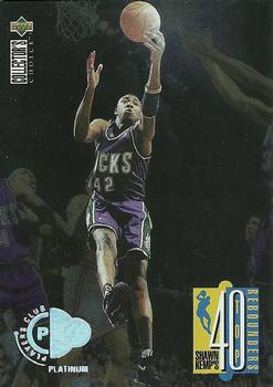 1995-96 Collector's Choice - Platinum Player's Club #406 Vin Baker Front