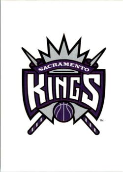 1995-96 Collector's Choice European Stickers #41 Sacramento Kings Logo Front