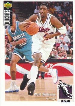 1995-96 Collector's Choice European Stickers #45 Walt Williams Front