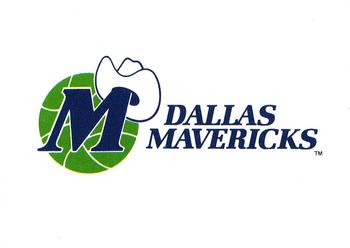 1995-96 Collector's Choice European Stickers #57 Dallas Mavericks Logo Front
