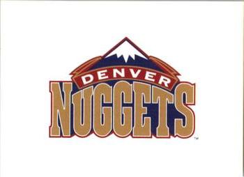 1995-96 Collector's Choice European Stickers #64 Denver Nuggets Logo Front
