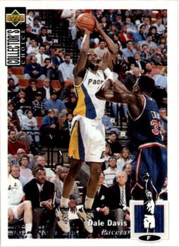 1995-96 Collector's Choice European Stickers #146 Dale Davis Front