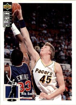 1995-96 Collector's Choice European Stickers #148 Rik Smits Front