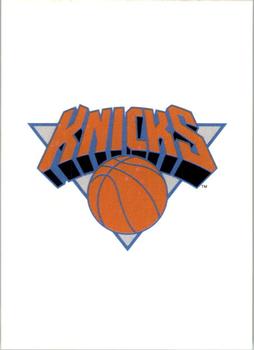 1995-96 Collector's Choice European Stickers #180 New York Knicks Logo Front