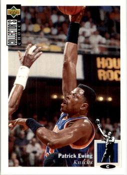 1995-96 Collector's Choice European Stickers #187 Patrick Ewing Front