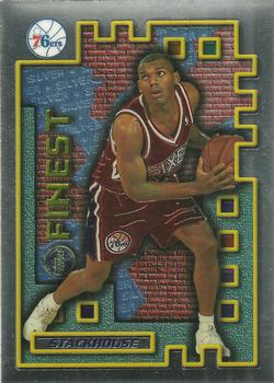 1995-96 Finest - Mystery Borderless Silver #M28 Jerry Stackhouse Front