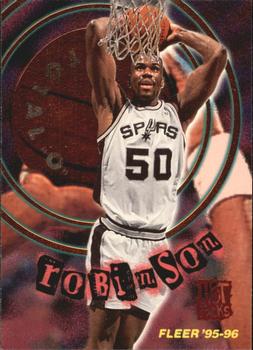 1995-96 Fleer - Total O Hot Pack #8 David Robinson Front