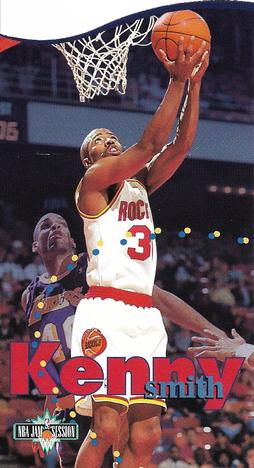 1995-96 Jam Session - Die Cuts #D42 Kenny Smith Front