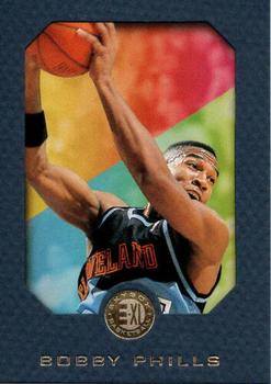 1995-96 SkyBox E-XL - Blue #15 Bobby Phills Front