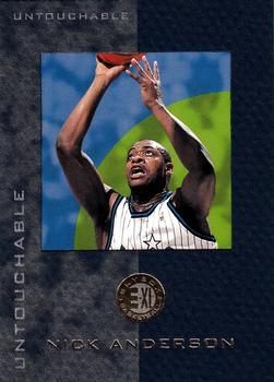 1995-96 SkyBox E-XL - Blue #96 Nick Anderson Front