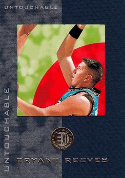 1995-96 SkyBox E-XL - Blue #99 Bryant Reeves Front