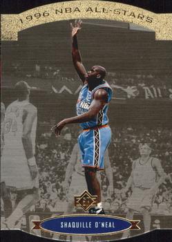 1995-96 SP - All-Stars Gold #AS5 Shaquille O'Neal Front