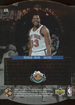 1995-96 SP - All-Stars Gold #AS8 Patrick Ewing Back